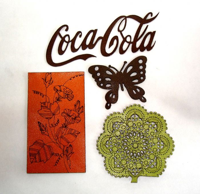 皮革花纹激光雕刻样品 皮革花纹激光雕刻样品