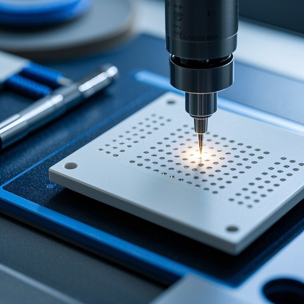 陶瓷材料激光钻孔机：突破加工瓶颈的精密制造解决方案