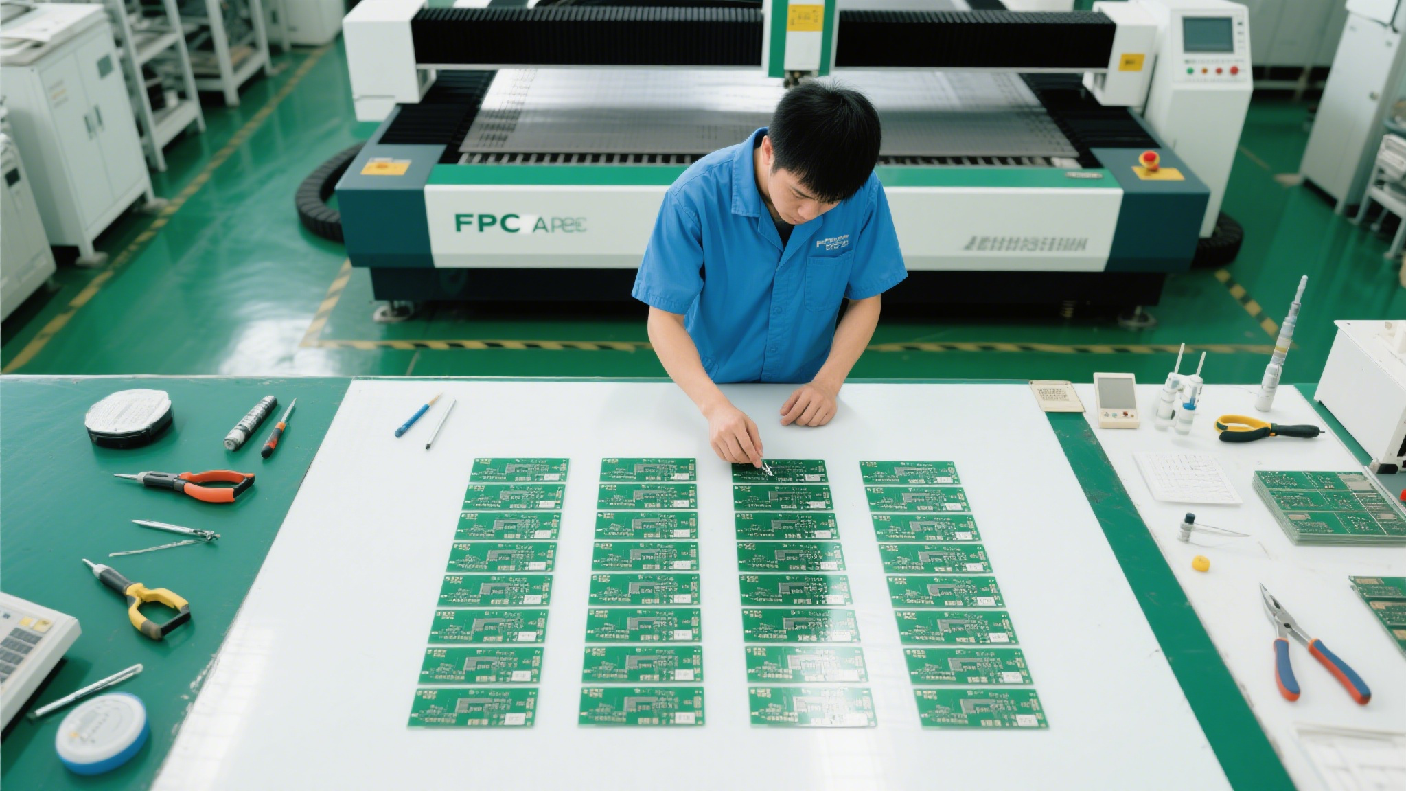 FPC激光切割成品图