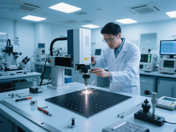 碳板飞秒激光微孔加工 (4)