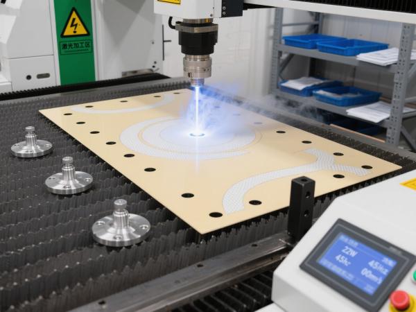 玻璃纤维薄板紫外皮秒激光切割 (8)