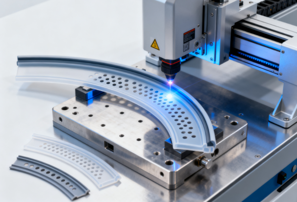 TPU材料紫外飞秒激光微孔加工 (7)