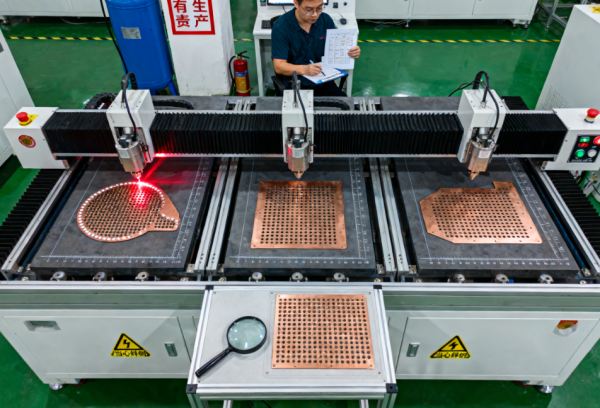 FPC铜基板激光微孔加工 (6)