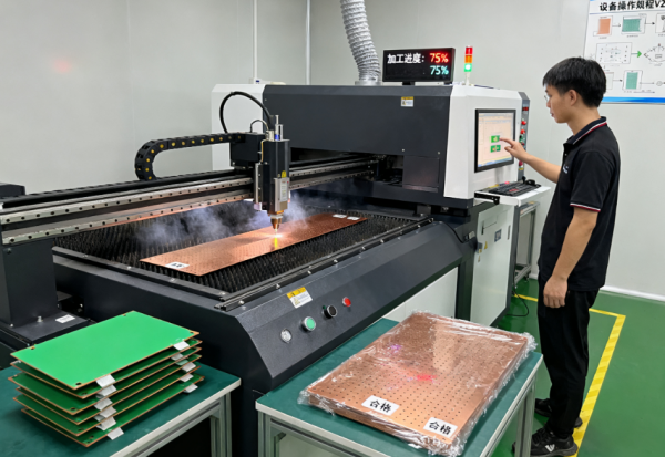 FPC铜基板激光微孔加工 (8)