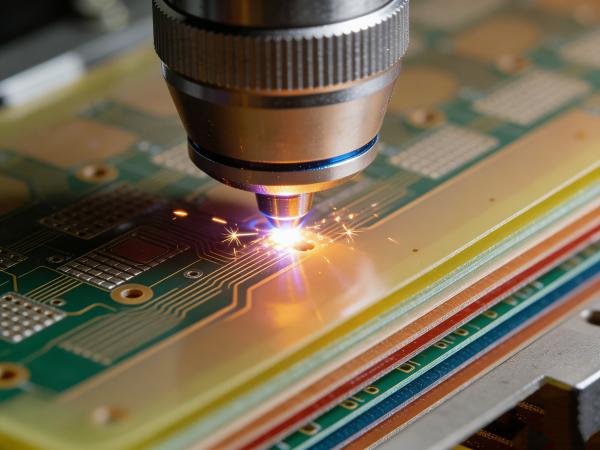 FPC紫外皮秒激光钻孔 (7)