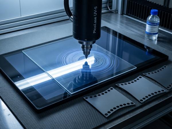 告别热损伤！紫外皮秒激光切割机揭秘柔性屏制造效率翻倍的密码